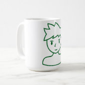 Männliche Icon Collection Tasse (Vorderseite Links)