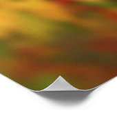 Männliche Indigo Bunting, Passerina cyanea Poster (Ecke)