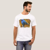 Männliche Indigo Bunting, Passerina cyanea T-Shirt (Vorne ganz)