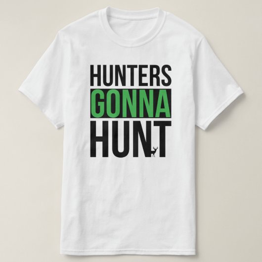 Männliche Jagdjäger Jagd Shirt (Design vorne)