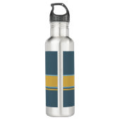 Männliche Krankenschwester Blaue Maskuline Persona Edelstahlflasche (Rückseite)