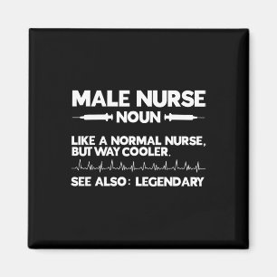 Männliche Krankenschwester Definition Männliche Pf Magnet