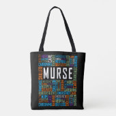 Männliche Krankenschwester Krankenschwester Murse  Tasche (Rückseite)