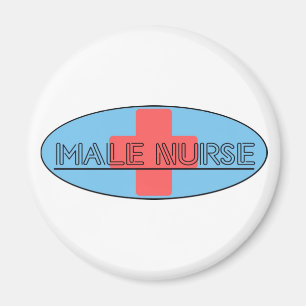 Männliche Krankenschwester Magnet