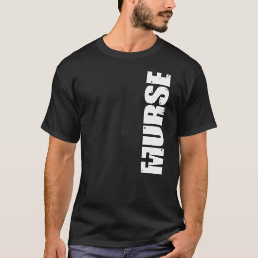 Männliche Krankenschwester Murse medizinisches T-Shirt (Vorderseite)