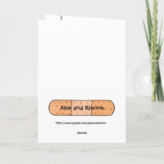 Männliche Krankenschwestern sind Phantastisch - Kr Karte (Rückseite)