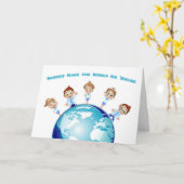 Männliche Krankenschwestern, Welt, Krankenpflege Karte (Gelbe Blume)