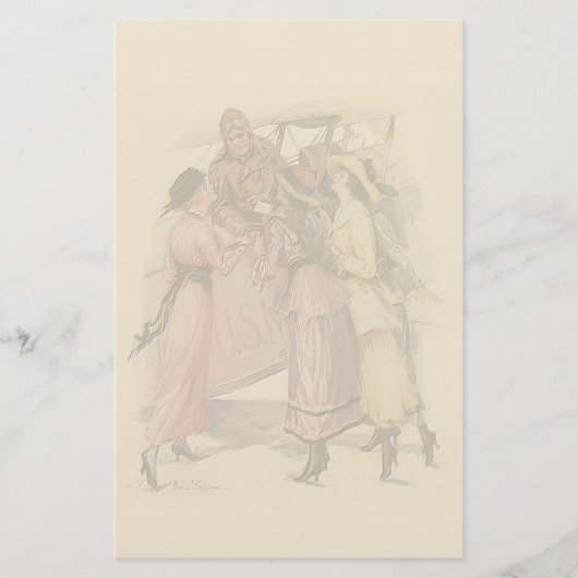 männliche Lieferung Briefpapier (Vorderseite)