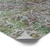 Männliche Löwe in Dusk - Afrikanisches Safari-Wild Poster (Ecke)