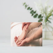 Männliche Massage Postkarte (Stehend Vorderseite)