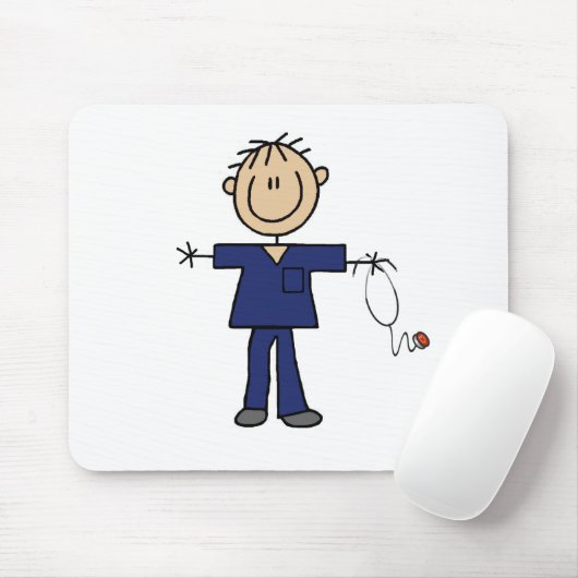 Männliche Mousepad (Mit Mouse)