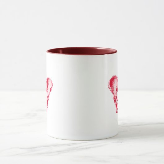 Männliche Pelvis Tasse (Zentrum)