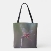 Männliche Red Saddlebags Dragonfly Tasche (Rückseite)