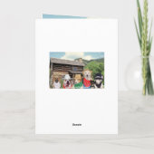 Männliche Relative Funny Dogs Geburtstagskarte Karte (Rückseite)