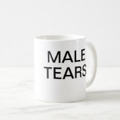 Männliche Risse Kaffeetasse (VorderseiteRechts)