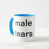 männliche Risse Tasse (Vorderseite Links)