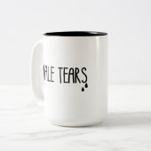 Männliche Risse Zweifarbige Tasse (Vorderseite Links)