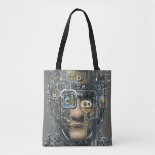 Männliche Robotertechnologie Masculine Man Purse B Tasche