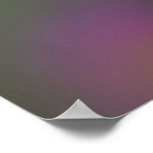 Männliche Ruby thropogene Hummingbird Poster (Ecke)