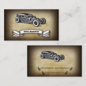 Männliche Sammlung Visitenkarte (Vorne/Hinten)