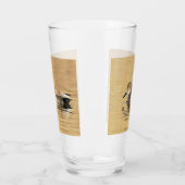 Männliche Schnatterente Glas (Links)