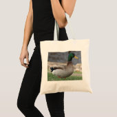 Männliche Stockenten-Enten-Taschen-Tasche Tragetasche (Vorderseite (Produkt))