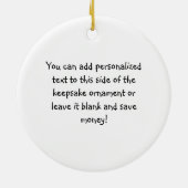 Männliche Strichmännchen-Gymnastik-Verzierung Keramik Ornament (Hinten)