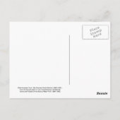 Männliche Sunapee Foreut Postkarte (Rückseite)