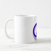 Männliche Symbol-Gay Pride-Entwurfs-Kaffee-Tasse Kaffeetasse (Links)
