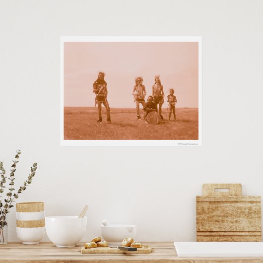 Männliche Tänzer Poster (Küche)