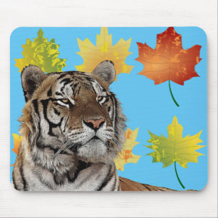 männliche Tigerkopftierart Mousepad