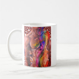 Männliche Torso-Tätowierung 3 Kaffeetasse