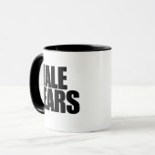 Männliche Tränen Tasse (Vorderseite Links)