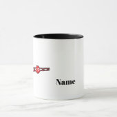 Männliche U.S. Grenzpatrol Agent Name Tasse (Zentrum)