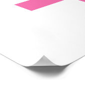 Männliche und weibliche Zeichen Poster (Ecke)