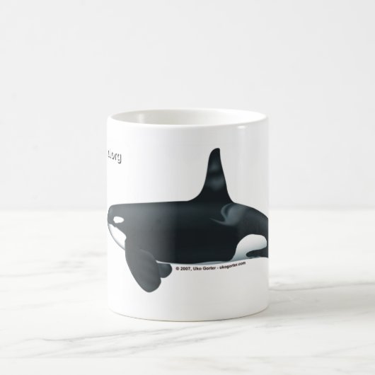 Männliche verwandelnde Tasse des Mörderwals (Mittel)