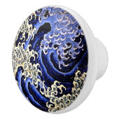 Männliche Welle (Detail) durch Hokusai Keramikknauf (Rechts)