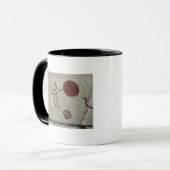 Männliche Zahl mit der Sonne Tasse (Vorderseite Links)