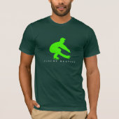 Männliche Zahl Skater-Silhouette-T - Shirt (Vorderseite)