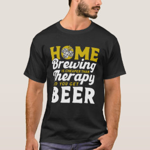 Männliche Zuhause Brewing besser als Heim T-Shirt