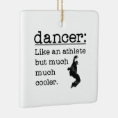 Männlicher angesagter Hopfentänzer mögen ein Keramikornament (Rechts)