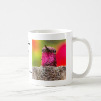 Männlicher Annas Kolibri-Tasse Kaffeetasse