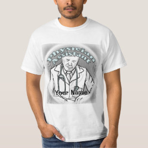 männlicher Arztassistent T-Shirt