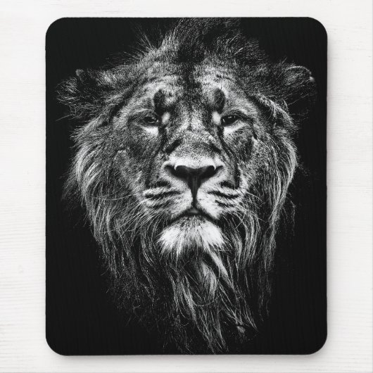 männlicher asiatischer Löwe Mousepad (Vorne)