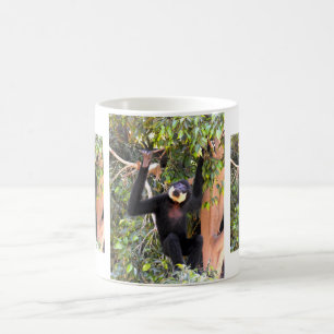 Männlicher Backen gibbon Kaffeetasse