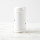 Männlicher Bäcker Bierglas (Mittel)