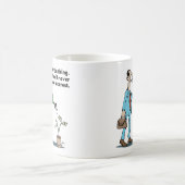 Männlicher Bankier Kaffeetasse (Mittel)