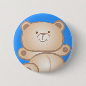 männlicher Bärnknopf Button (Vorderseite)