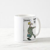 Männlicher CEO Kaffeetasse (VorderseiteRechts)