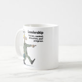 Männlicher CEO Kaffeetasse (Vorderseite Links)